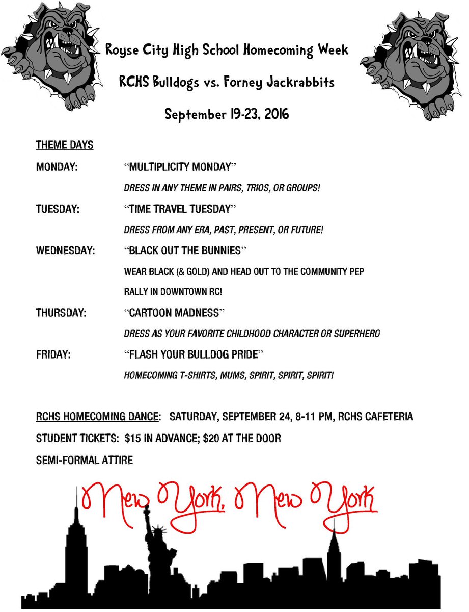 RCHS Student Council tweet media