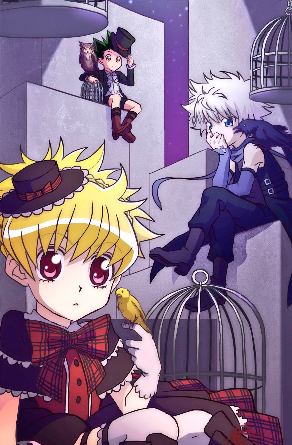 Hunter X Hunter Killua And Biscuit