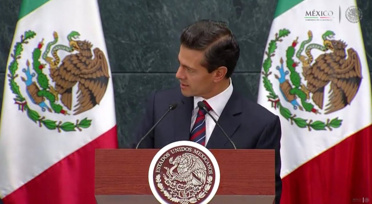 “He designado al Dr. <a href="/JoseAMeadeK/">José Antonio Meade🇲🇽</a>, como nuevo titular de la <a href="/SHCP_mx/">Haciendo lo que sea</a>”, <a href="/EPN/">Enrique Peña Nieto</a>.