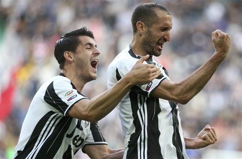 Morata & Chiellini