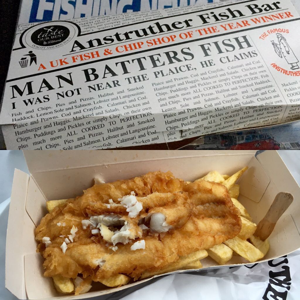 seafishuk's tweet image. Thanks @ansterfishbar for researcher Aisling&apos;s brilliant Fish &amp;amp; Chips! #FleetSurvey #QuayIssues