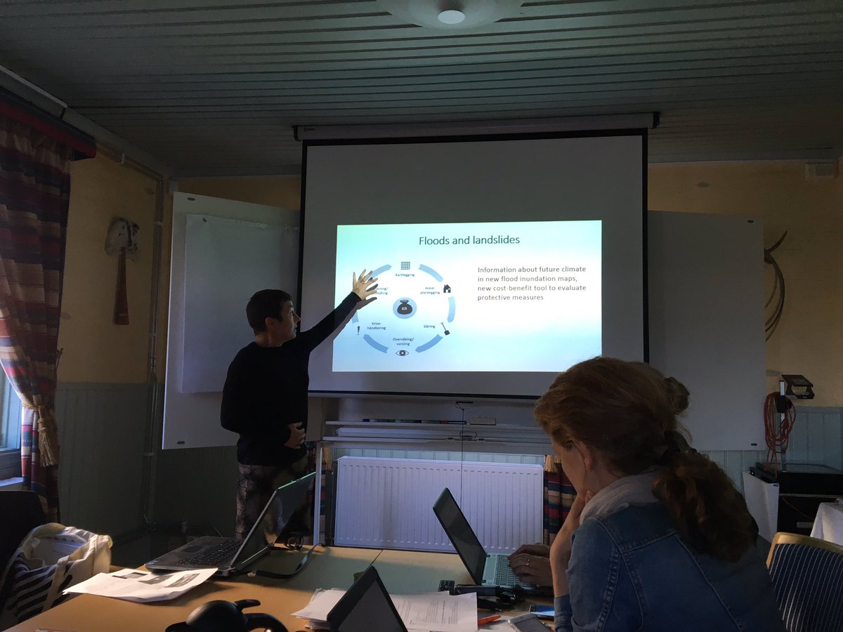 linebarkved's tweet photo. Been 2 good days of paper work & discussions in #govrisk project on local climate adaptation-Norway, Sweden,Germany https://t.co/ZDOKhuPu3q