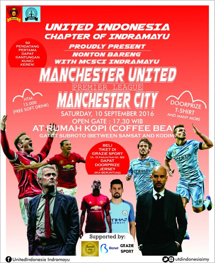 UtdIndonesiaIMY's tweet photo. #UICInobar #NobarIMY dapatkan Tiket presalenya di Grazie Sport @kotaindramayu https://t.co/KqRXYCmZVP