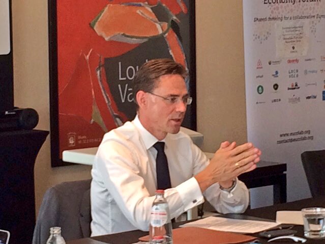 jyrkikatainen's tweet image. #collaborativeeconomy is becoming a driving force in our endeavour to create jobs &amp;amp; growth. #EUCoLab #sharingeconomy