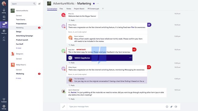 frenchweb's tweet photo. Microsoft développe une application Slack-killer https://t.co/8VihIgtNEC https://t.co/L3uJOmekGR