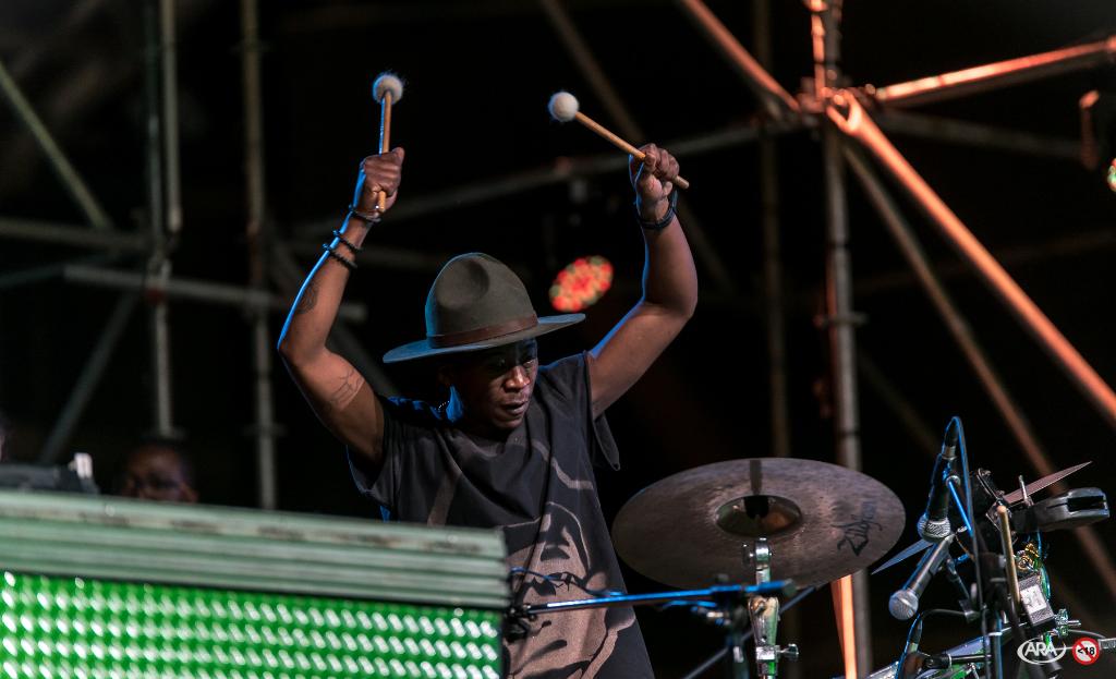 Thabo of <a href="/Black_Motion/">RealBlackmotion</a> doing what he does best at our recent TVC shoot. #StayTrue