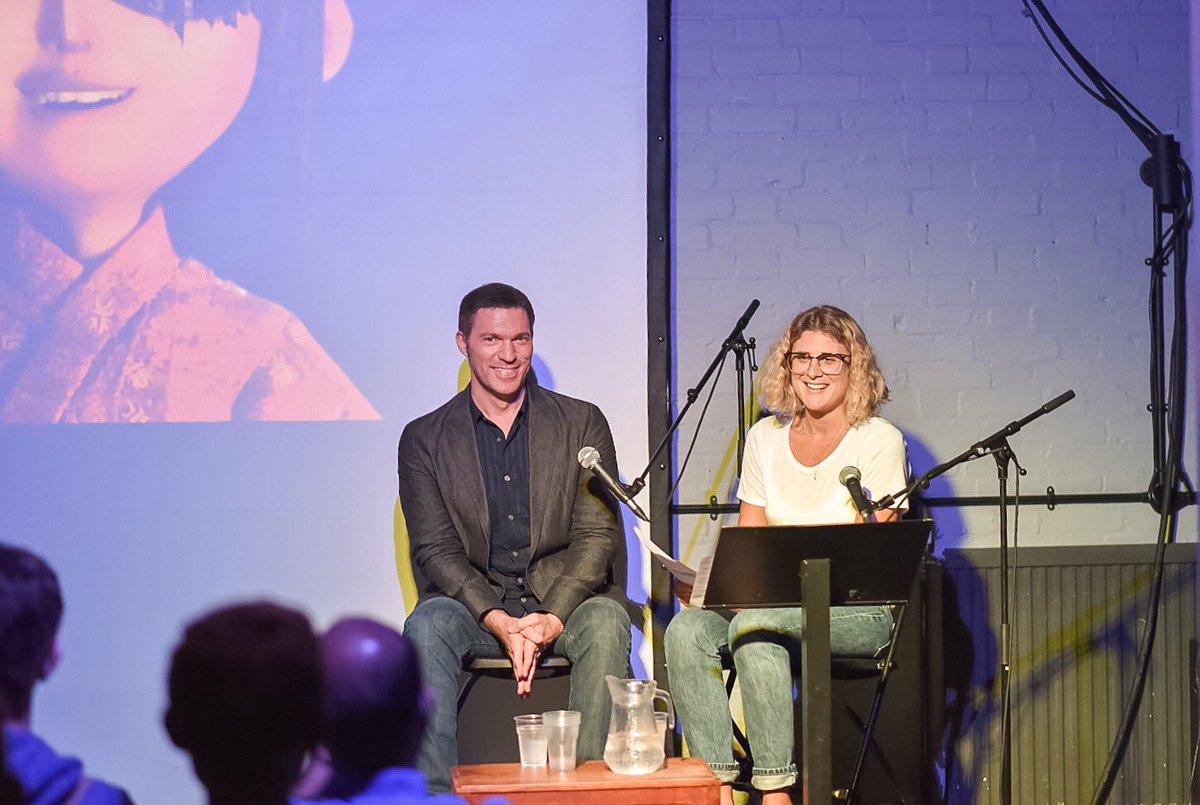 LarryJ_Photos's tweet photo. Travis Knight Q&A from @kubothemovie at @thesmalls 11th Annual film festival right now! #SMALLSFF16 https://t.co/7QVVD64xQz