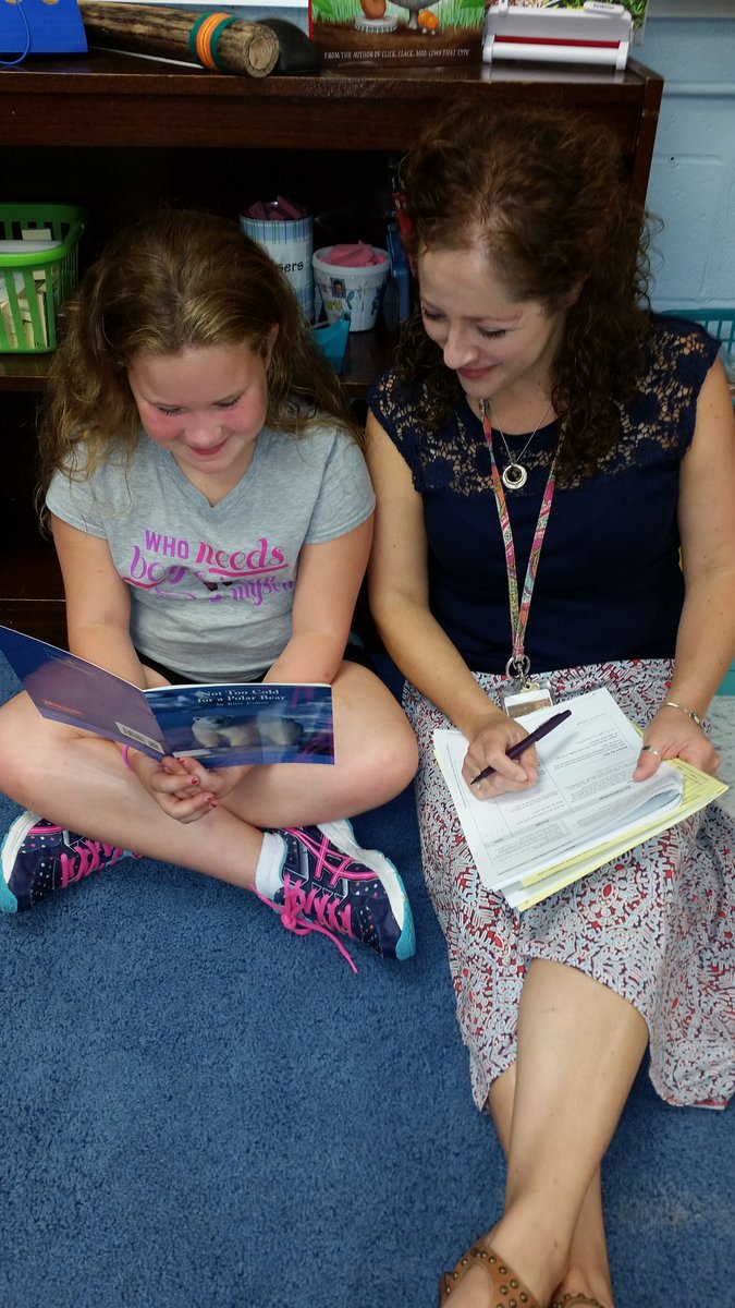 Assessment is fun when it's a purposeful conference!  #bestkidsever #HESinspires @HancockES1 <a href="/hillkri3/">Kristine Hill</a>