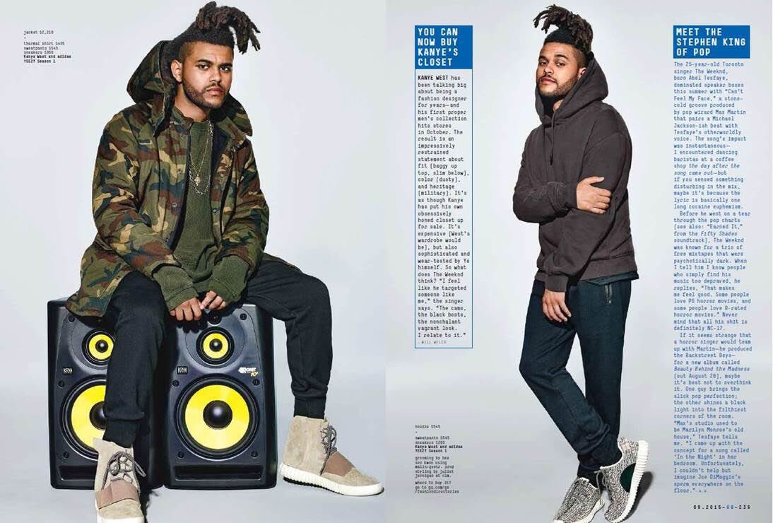 The Weeknd Talks Kanye West, Music, Drugs, and Joe DiMaggio's Sperm In This  Rare Interview
