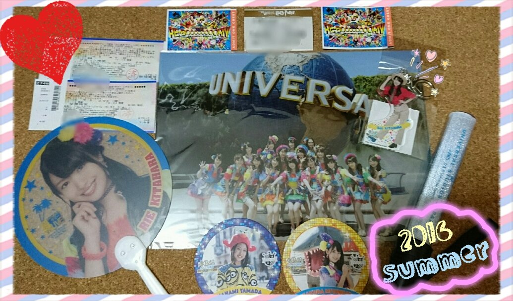 SayappeRie's tweet photo. この夏も楽しかったなぁ😆✨✨
シアターもLIVEもめっちゃ席前やったし、LIVEでは水鉄砲できたりえに直接水かけて貰えたし💕
でも、サインボールとコースター欲しかったなぁ😭
#USJ48
#やり過ぎサマーシアター&LIVE
#ユニバ https://t.co/vSsrKPoefk