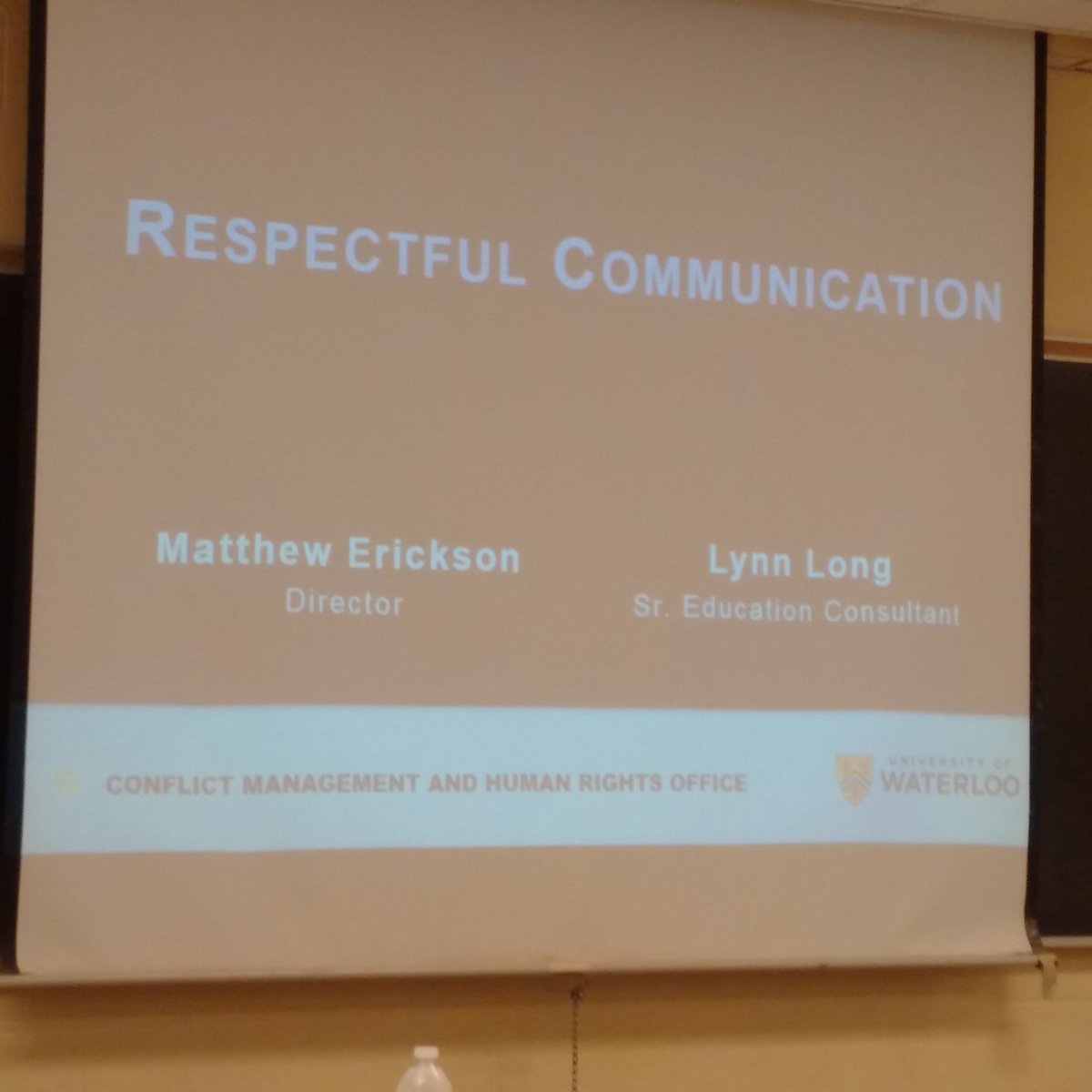 CandiHarrington's tweet image. Enjoying a deep discussion of #respectfullanguage w @equityuwaterloo . #WomenInMath