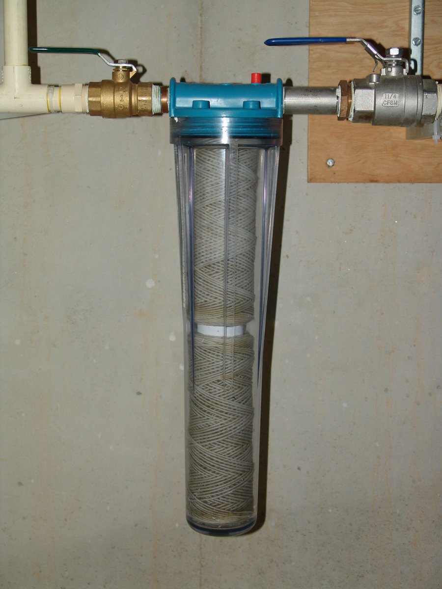 N_W_S_C's tweet image. A clean #sedimentfilter will significantly impact the #waterpressure in your home!  #CleanWaterWednesday #cleanwater