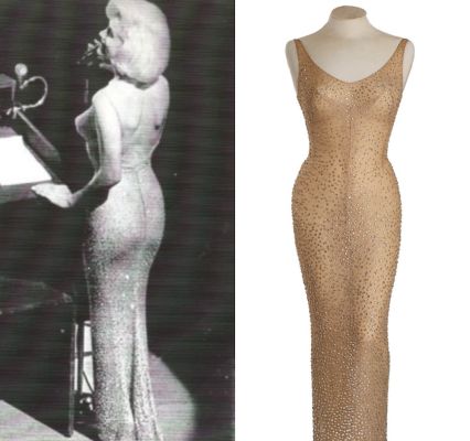 You could buy the dress marilyn monroe wore when she sang 