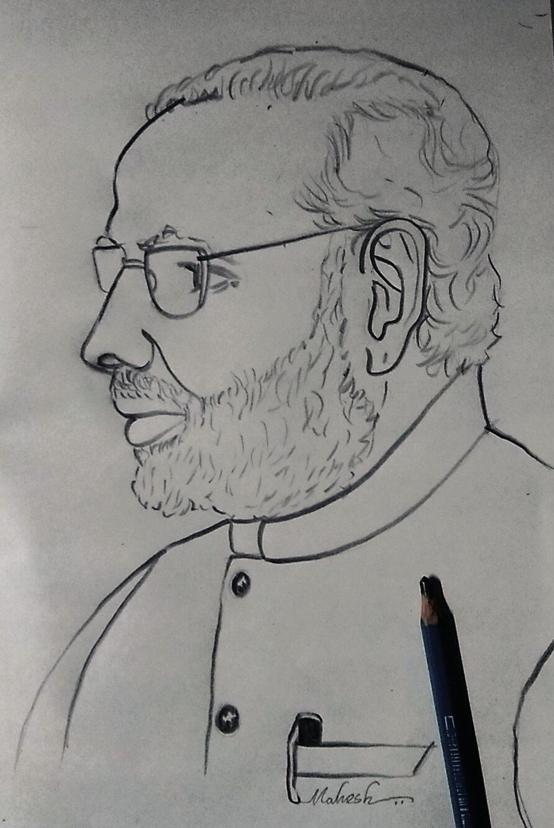 Narendra Modi Art - Drawing Skill