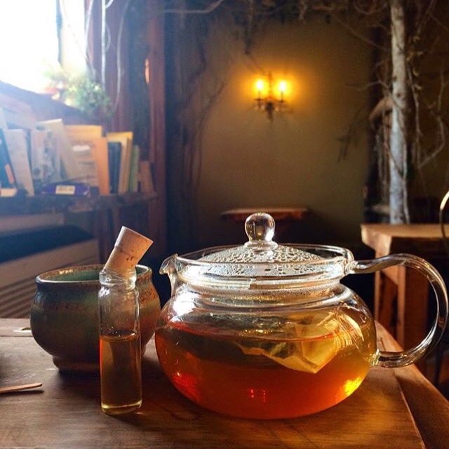 It's Happy Day! (Our version of Happy Hour). ANY $2 small soda pour (1 pp), $3 cup of tea, $4 small pot, $5 lg pot