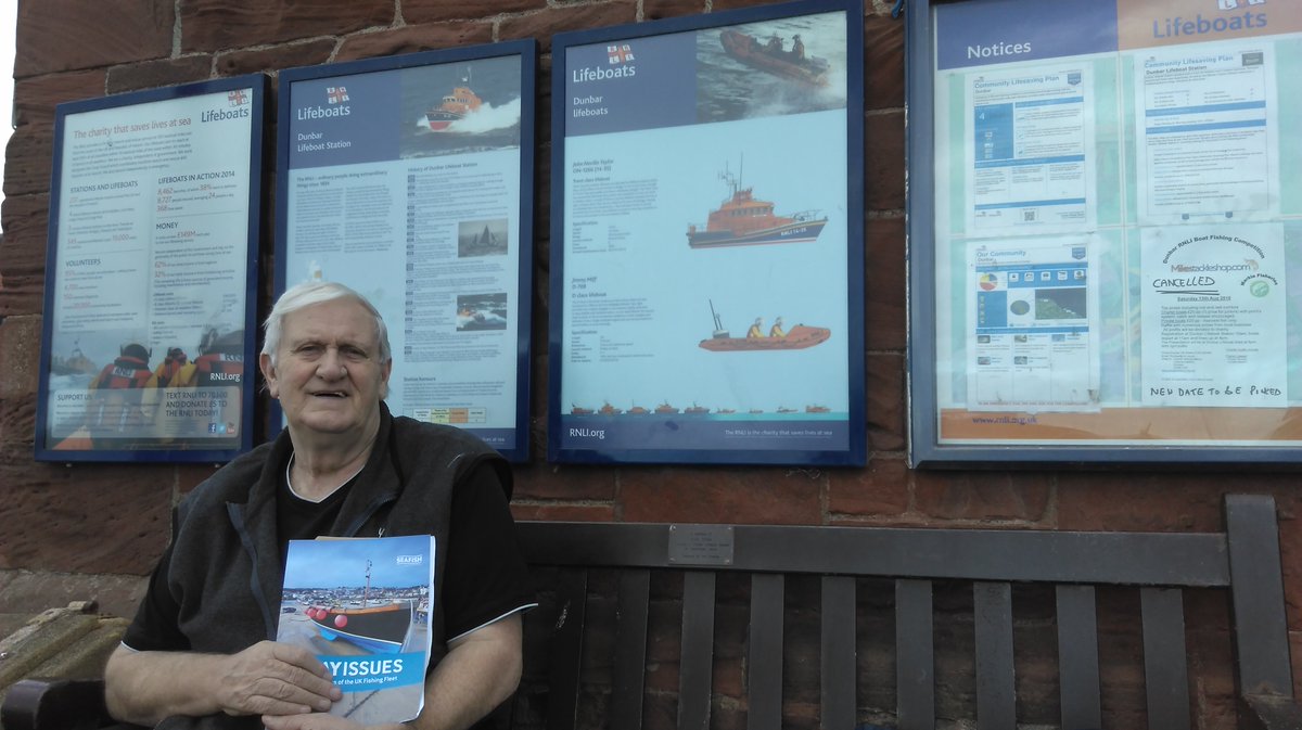 seafishuk's tweet image. Thanks to George Easingwood for the #FleetSurvey with researcher Myles in Dunbar today #QuayIssues