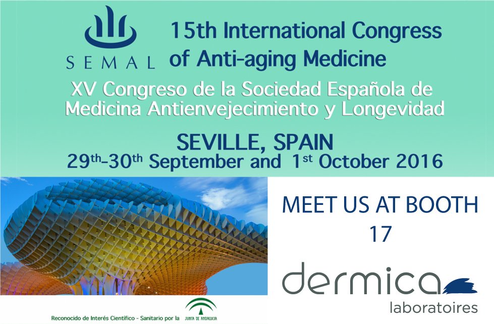 Dermica Laboratoires will attend SEMAL the 15th International Congress of Aesthetic...
dermica.ch/en/agenda_1040/