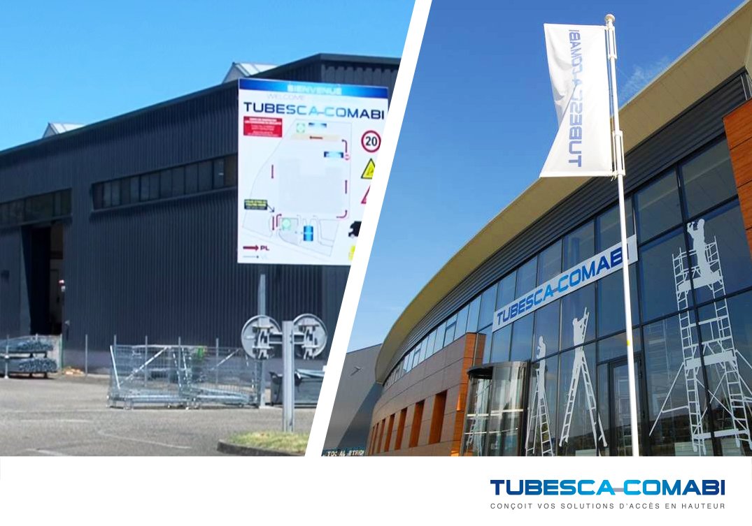 Tubesca_Comabi's tweet photo. #Tubesca #Comabi, c'est 2 usines #MadeinFrance! Trévoux = accès lourd #acier | Ailly-sur-Noye = accès léger #alu https://t.co/DTj6OVQqru