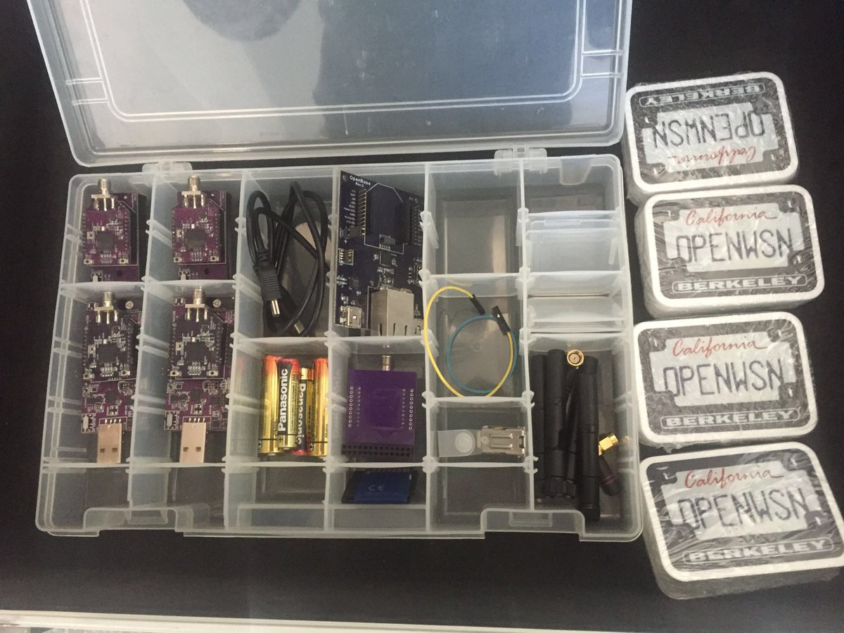 All is ready for tomorrow's .@OpenWSN and <a href="/OpenMote/">OpenMote</a> tutorial at <a href="/PIMRC2016/">PIMRC 2016</a>. It will be super fun!!