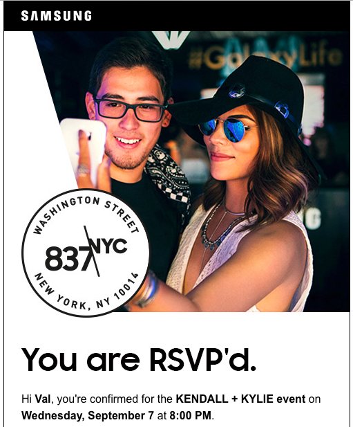 EchoComNet's tweet image. See you tonight @SamsungUS @SamsungMobileUS! So excited to be attending and live reporting during #NYFW16