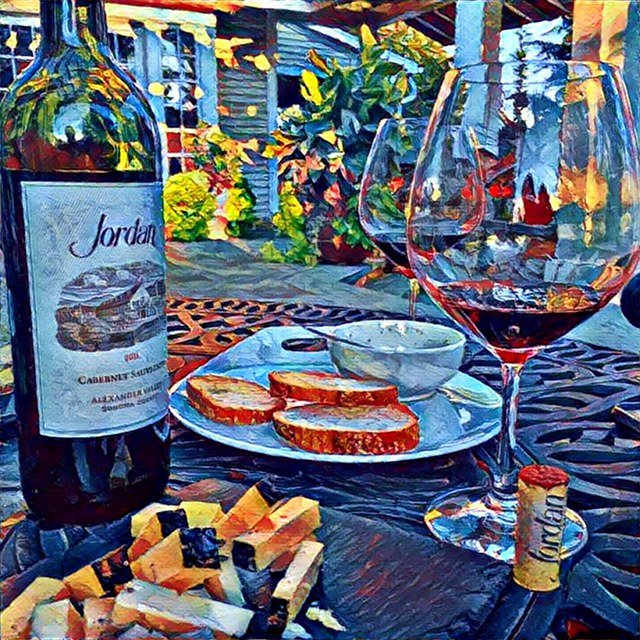 We love seeing your photos and art. Tag #JordanWinery for a chance to be featured. <a href="/KriistineL/">Kristine Lonergan</a>