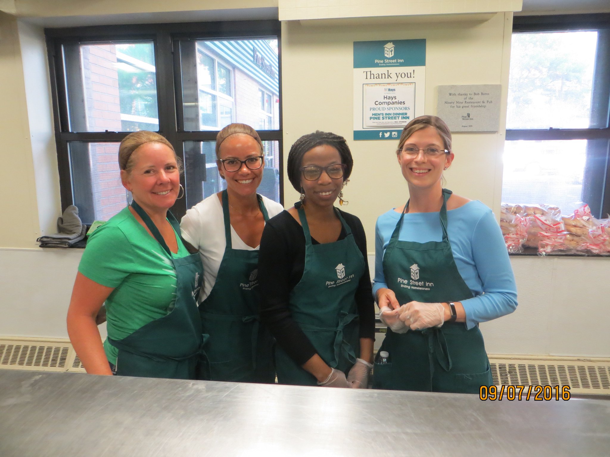 Pine Street Inn on Twitter "Thanks to tonight’s meal sponsor 