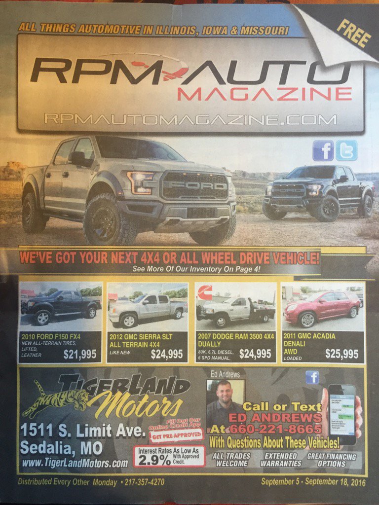 TigerLand Motors (tigerlandmotors) Twitter