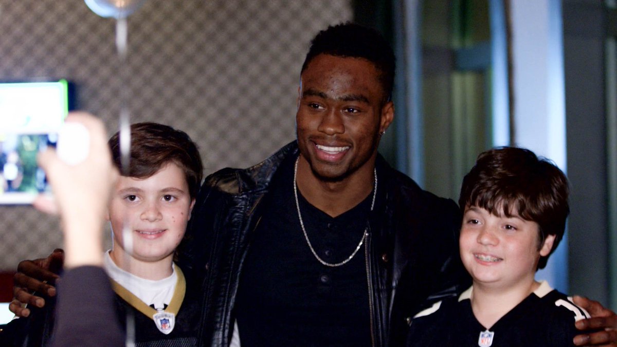 Game Changers (@cbsgamechangers) on Twitter photo How is <a href="/Saints/">New Orleans Saints</a>' WR <a href="/brandincooks/">Brandin Cooks</a> giving back to his community? Hang w/ him this WKND on #GameChangers to find out! How is <a href="/Saints/">New Orleans Saints</a>' WR <a href="/brandincooks/">Brandin Cooks</a> giving back to his community? Hang w/ him this WKND on #GameChangers to find out!