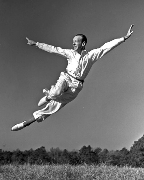 PasadenaFADS's tweet photo. The leap, the legend: Fred Astaire started dancing at age four and performing professionally at age six. https://t.co/M2WvzTWUtZ