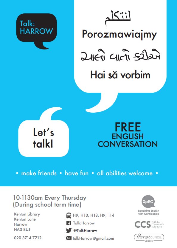 TalkHarrow tweet picture