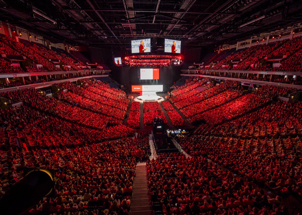 A sea of red!
#WeAreTarget