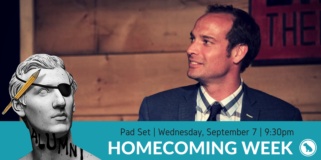 BadDogTheatre's tweet photo. SECOND NIGHT OF #BDHomecoming WK: tonight at 9:30pm we've got @jamesgangl's #PadSet! https://t.co/vpdRhWpNnJ https://t.co/BOyge9uHRl