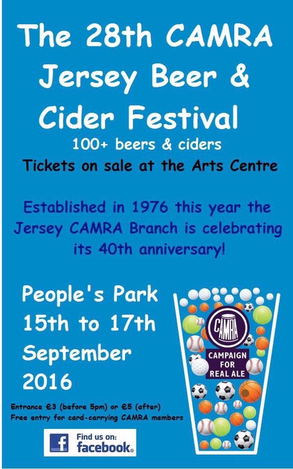Next week we are travelling to #Jersey to the #Camra beer festival who's coming with us?