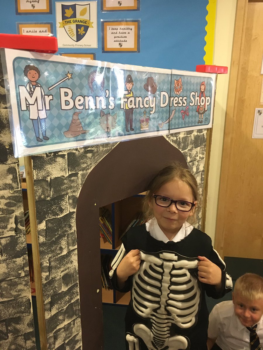 grangecpschool's tweet photo. It's all happening at Mr Ben's Fancy Dress Shop! https://t.co/DOR9pdceMJ