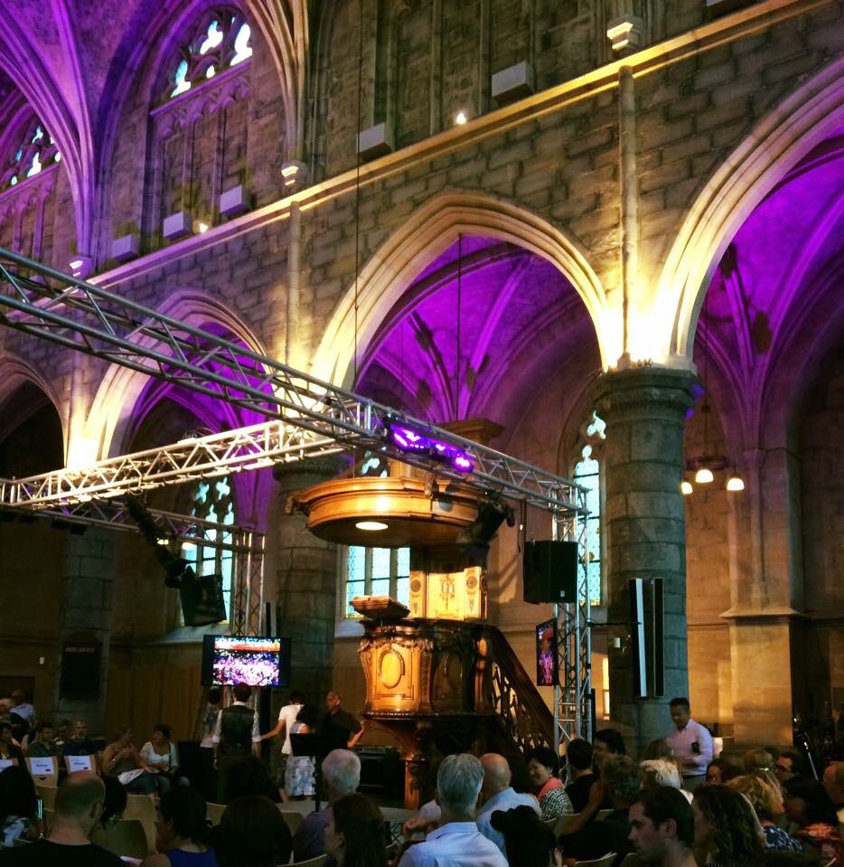 Pretty impressive setting for my speech tonight!
