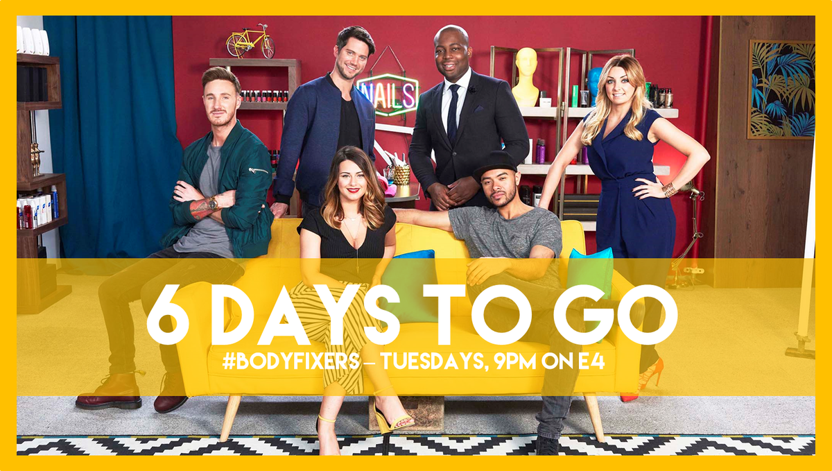 E4BodyFixers's tweet photo. #BodyFixers is coming! Tune in next Tuesday for the show that fixes Britain's botched bodies &amp; bad barnets @E4Tweets https://t.co/INpRstpaia