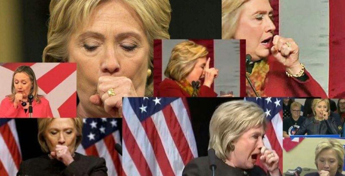 Hillary Clinton and her chronic cough VIDEO