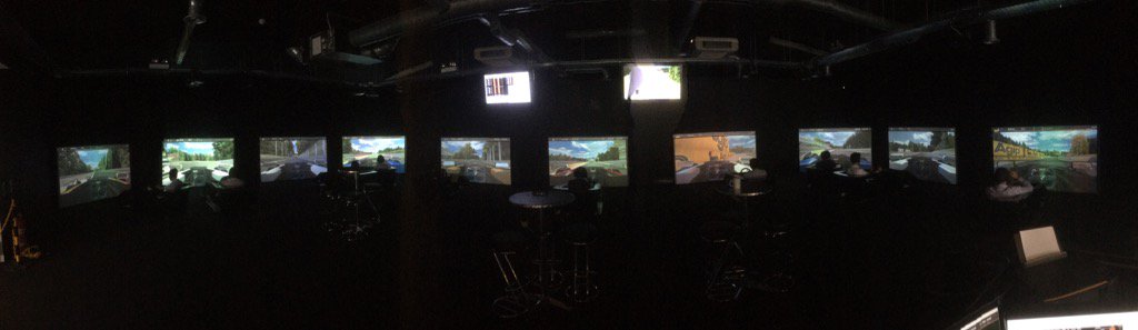 Full house at Race Zone today!