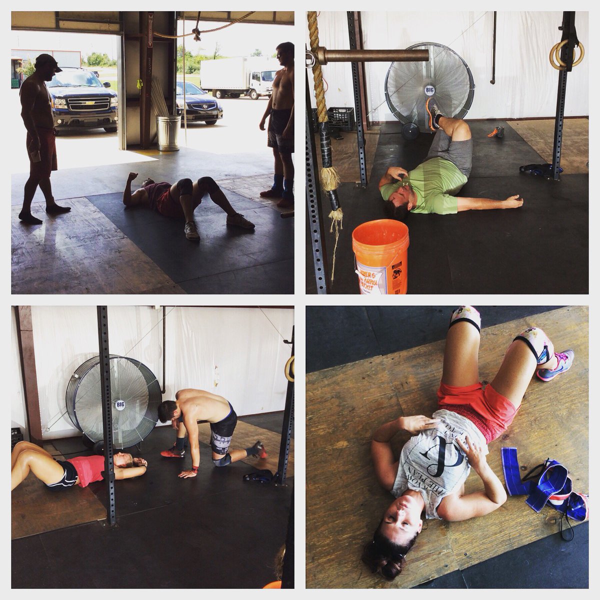 refinecf's tweet image. #Nancy was here...💪🏼😎Awesome work 12pm class!!! Way to push!! #CrossFit #wearerefined