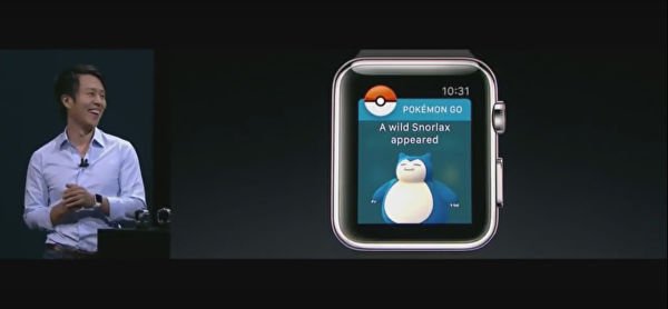 Pokémon go en AppleWatch 2.