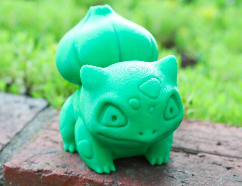 CubeForme's tweet image. The best starter for green trainers. @3dcentralva&apos;s High-Poly Realistic Bulbasaur! #3dcentral #geekcube #cubeforme