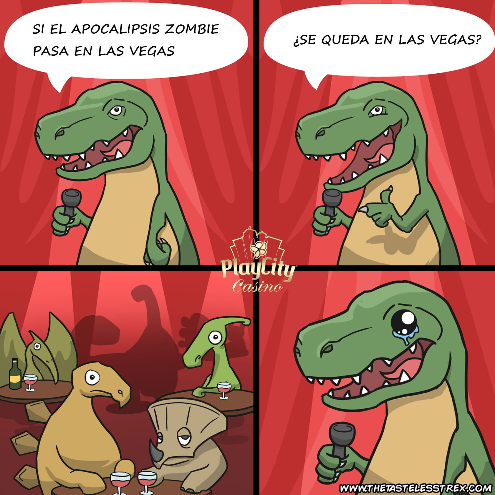 PlayCity CasinoさんはTwitterを使っています: 「#EresDeEsosQue cuenta chistes como el T-Rex Comediante :P /HPRIIoxPIj」 / Twitter PlayCity CasinoさんはTwitterを使っています: 「#EresDeEsosQue cuenta chistes como el T-Rex Comediante :P /HPRIIoxPIj」 / Twitter