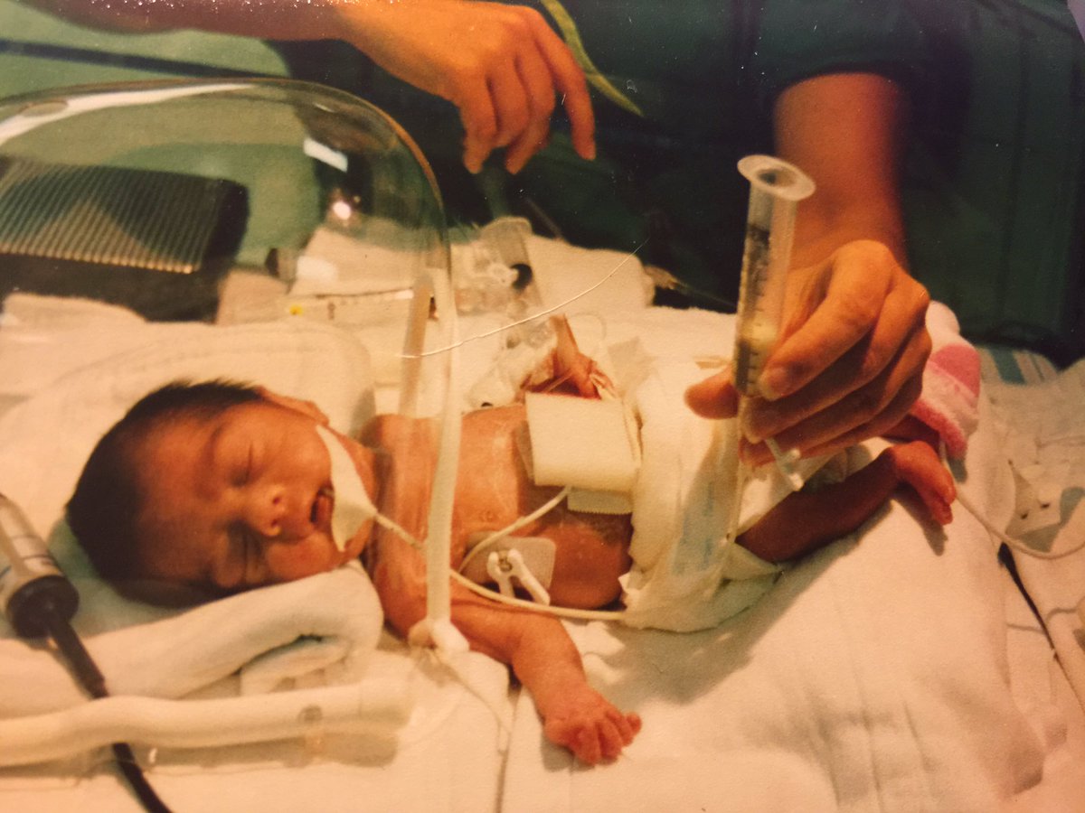 I am so honored to be an ambassador for the @MarchofDimes. They were there for me when I was born too soon