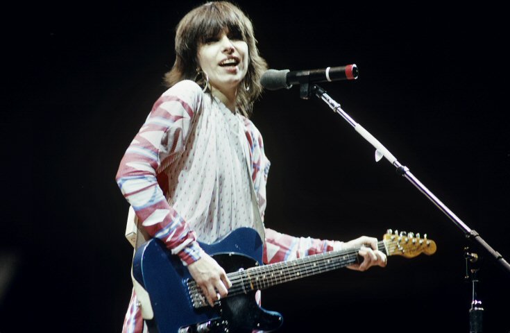 Many Happy Returns to American singer, songwriter, guitarist and co-founder of The Pretenders, Chrissie Hynde, 65.