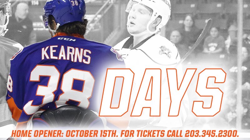 Only 38 more days until leading scorer Bracken Kearns is back on the ice and lighting the lamp for the #BST!!