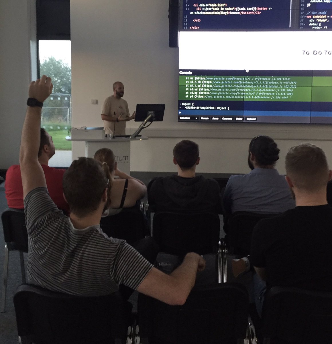 codepenbrum's tweet image. Thanks to everyone attended tonight and made it awesome, Special thanks to @NGMoreton for his spectacular talk!