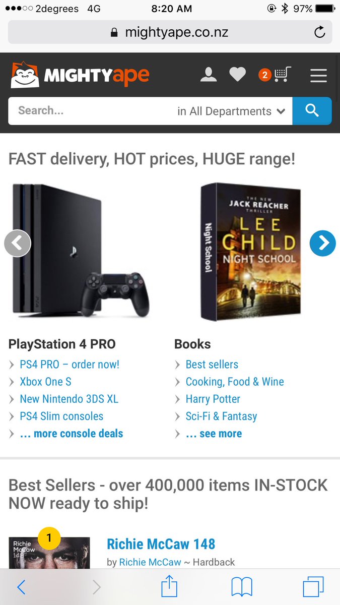 Mighty Ape not mucking around pushing new PlayStation 4 Pro 💅🏻 expensive day for geeks!