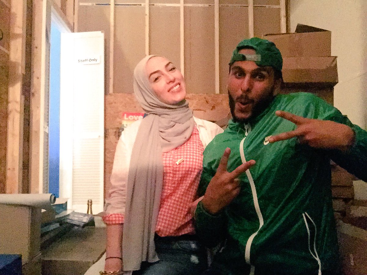 MohamedGula's tweet photo. Organize all day, pray all night!

#StrongerTogether @HillaryforOH #MuslimsforHillary #ImWithHer #LoveTrumpsHate https://t.co/3bC9uPBgZH
