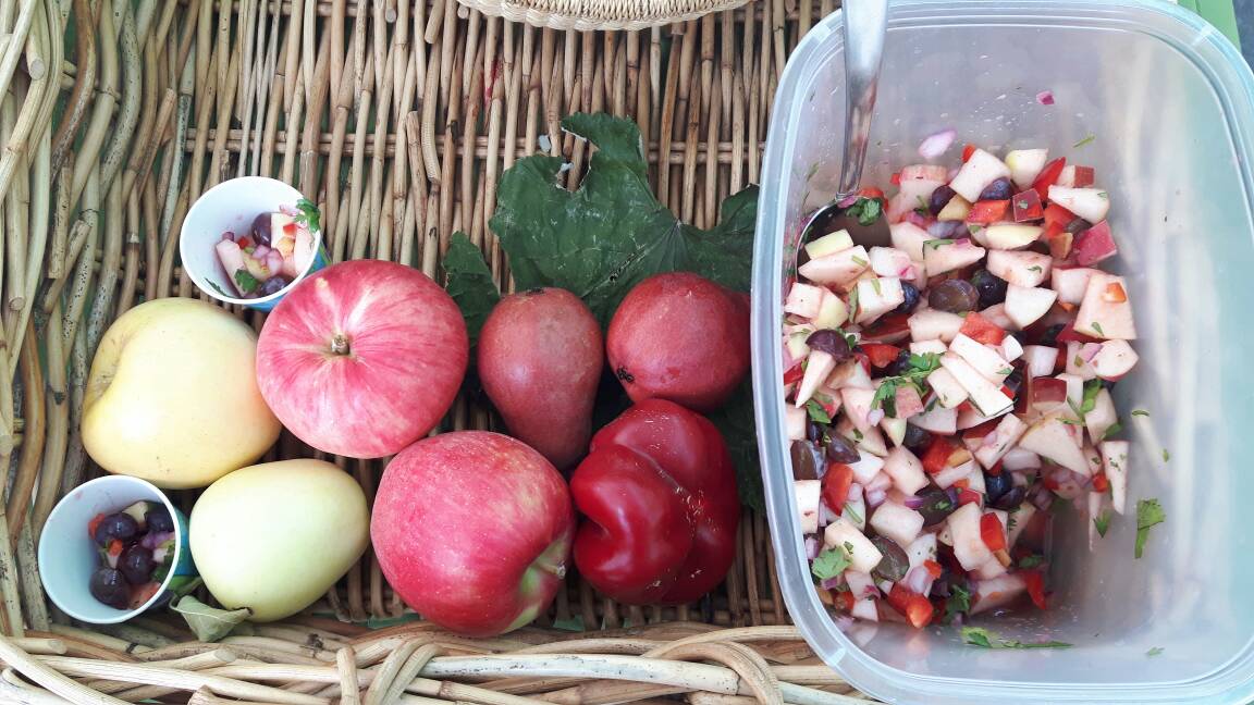 We are sampling our "Seeing Red" salsa at the Hillhurst Sunnyside Market today until 7 Come sample &amp; cast your vote!