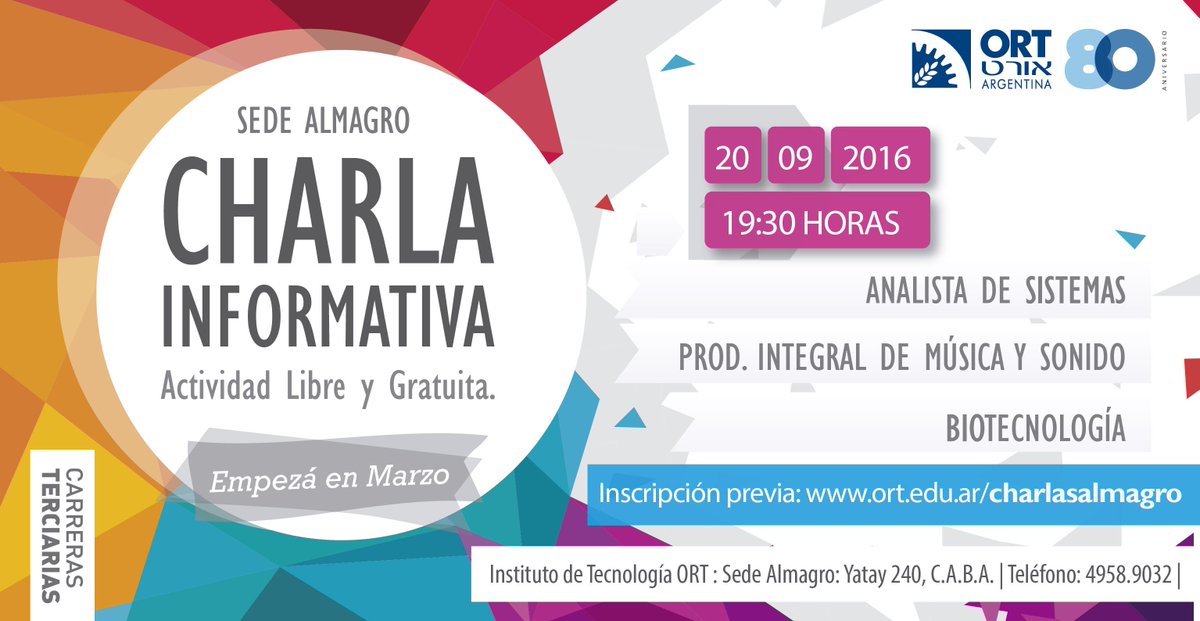Instituto ORT-Yatay tweet media